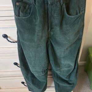 We The Free Good Luck Mid rise Barrel Corduroy Pants